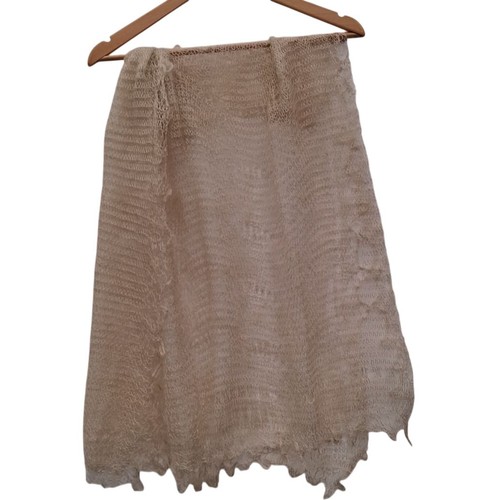 Orenburg handcrafted shawl - handcrafted,