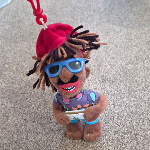 Rastaman rasta mini - plush, soft