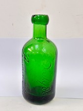 60072 Old Vintage Antique Glass Bottle Mineral Hamilton Seltzer Leamington Daly