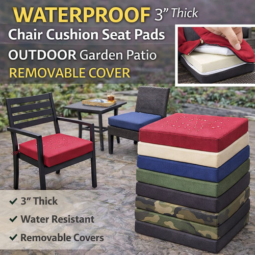 Waterproof thick chair - waterproof, 3"
