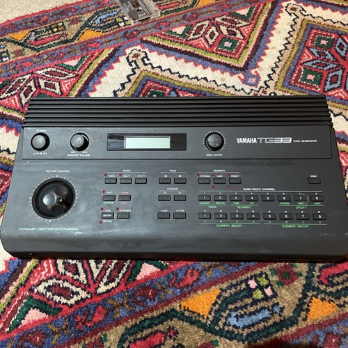Yamaha tg33 synthesizer - yamaha, module