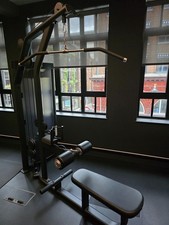 Precor Vitality Gym Equipment Lat Pull Down Seated Row Machine Excellent Cond