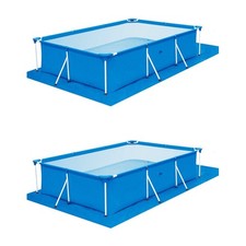  2 Pieces Ground Cloth for Swimming Pool Sheet Waterproof Padding