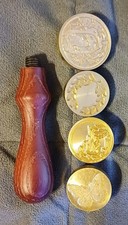 Wax Seal Set Solid Brass With