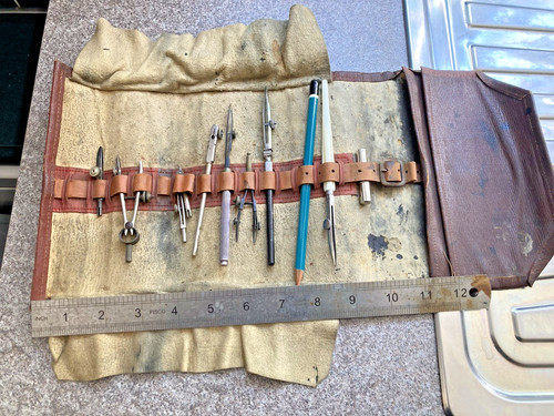 Various vintage draughtsmans - vintage,