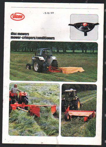 Vicon disc mower - vicon,