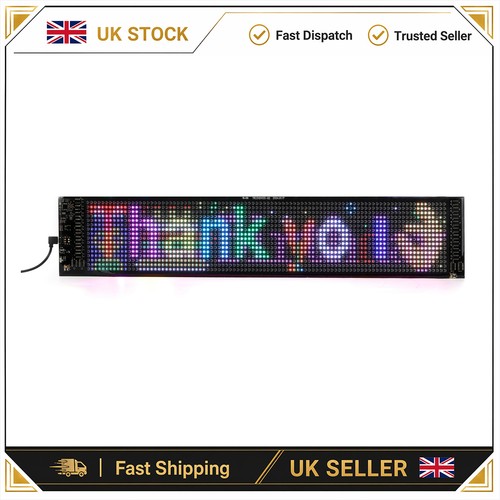 Programmable led sign 120 - programmable, 120*590
