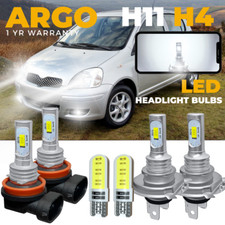 For Toyota Yaris MK2 Led White