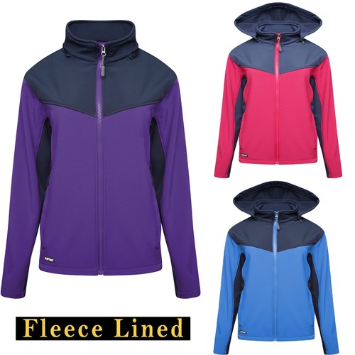 Women flece hooded ladies zip - flece,