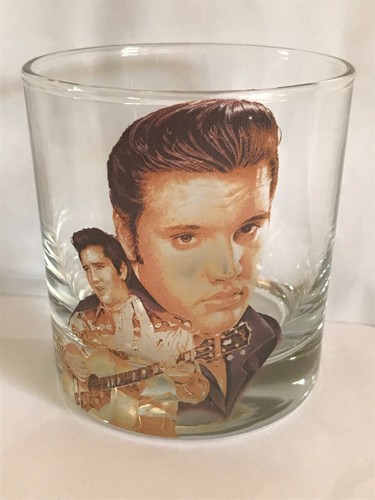 Elvis presley tumbler - elvis, glass