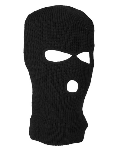 Winter knitted balaclava - knitted, 3