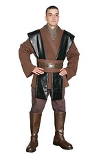 Star Wars Anakin Skywalker Costume Brown Jedi Tunic and Trousers from UK