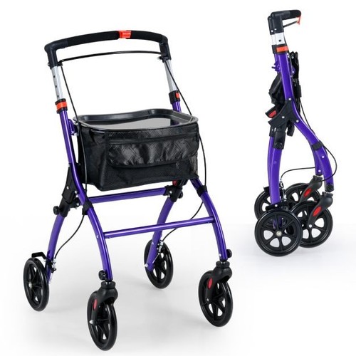 Rollator walkers lightweight - rollator,
