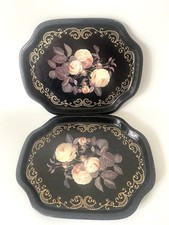 2 Vintage Trays - Mini Tea