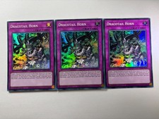 3 x Dracotail Horn JUSH-EN010