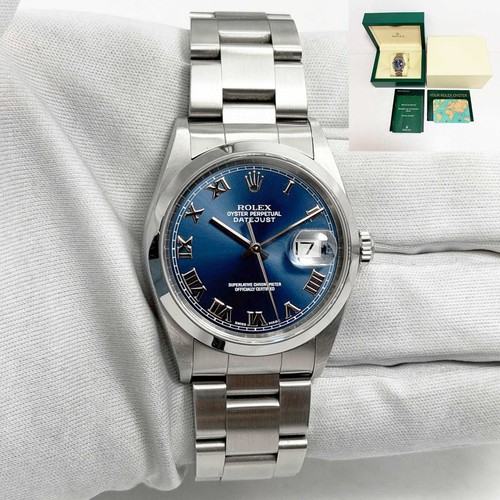 2000 unpolished rolex datejust - 2000,