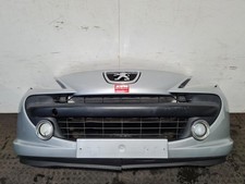 PEUGEOT 207 MK1 2006 FRONT BUMPER 5 DOOR HATCHBACK SILVER 7401ES