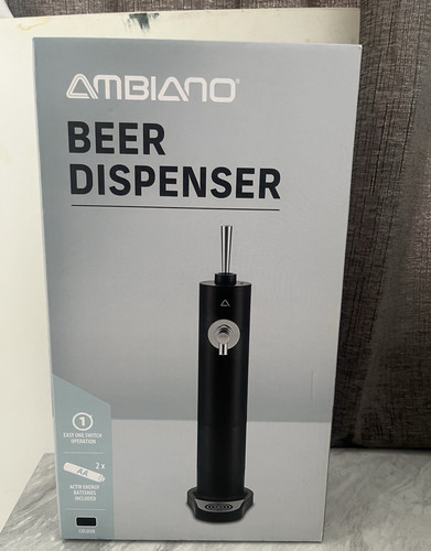 Ambiano beer dispenser tower - ambiano,