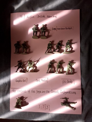 Airfix modern british infantry - british,