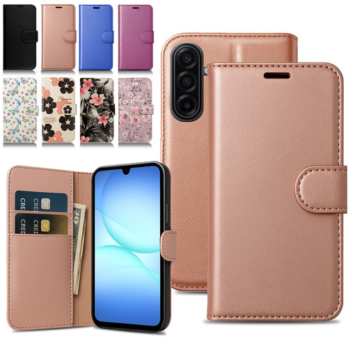 Leather wallet case for - leather,