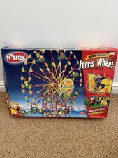 K'Nex Musical Ferris Wheel Building Set 15133  2003 - Build 3 Rides with Kit