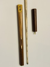 57” hand made brilliant 3/4 Snooker cue customised with heavy back for balanced
