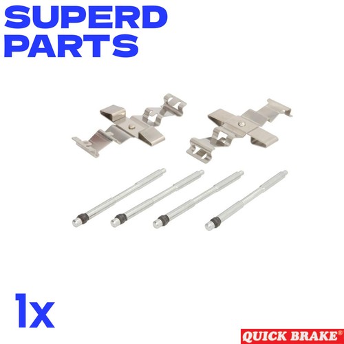 Brake pad fitting kit - kit, rear