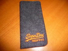 Superdry Brand Grey Soft Glasses case  - lovely & Stylish condition