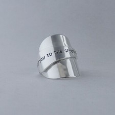 Spoon Ring Stunning Handmade