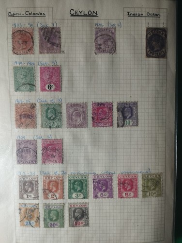 Stamps lot commonwealth great - lot,