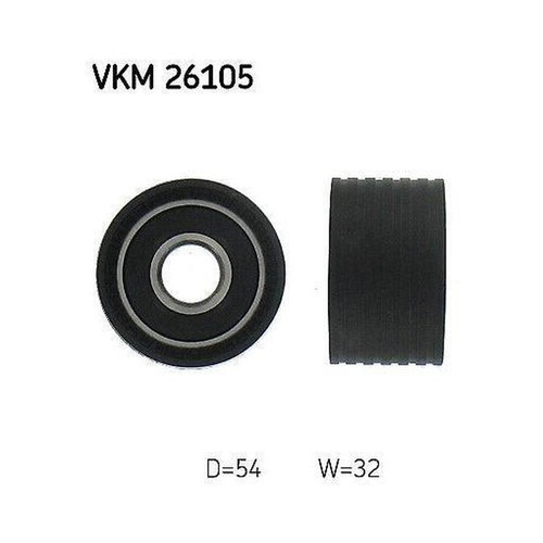 Deflection guide pulley - deflection/guide,