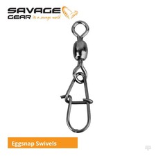 Savage Gear Eggsnap Swivels -
