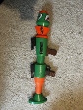 Nerf Fortnite RL Rocket Launcher Gun Blaster Green and Orange, Gun Only