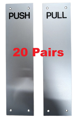 Push pull door - push, safety
