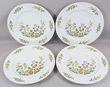 4 x  Aynsley Cottage Garden Fine Bone England 10” (26cm) Dinner Plates