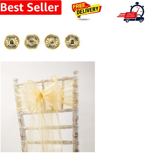 Organza chair sashes - organza,