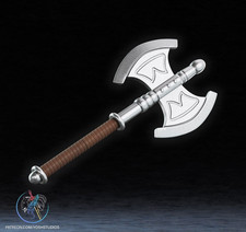 Man battle axe 3d printed - battle,