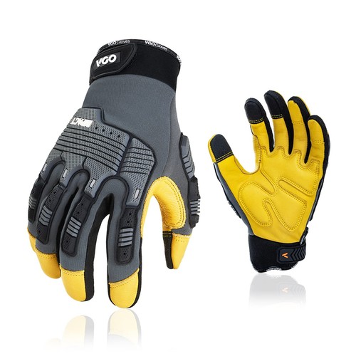 Work gloves men - work, touchscreen