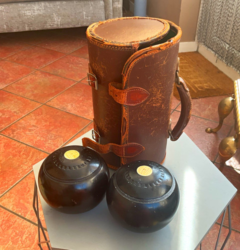 Antique set real wood crown - wood,