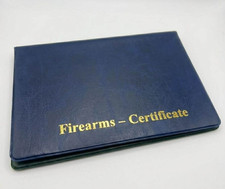 FIREARMS CERTIFICATE HOLDER