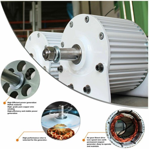 4000w 367rpm gearless - 367rpm,