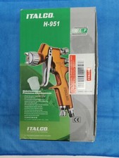 Italco Gold 0.8mm Mini HVLP Gravity Feed SMART Repair Spray Gun Kit H951-0.8