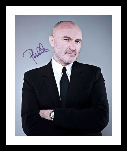 Phil collins autograph signed - autograph,
