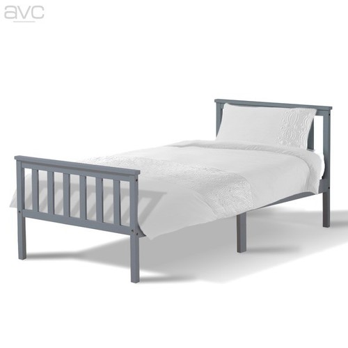Single bed pine - bed,