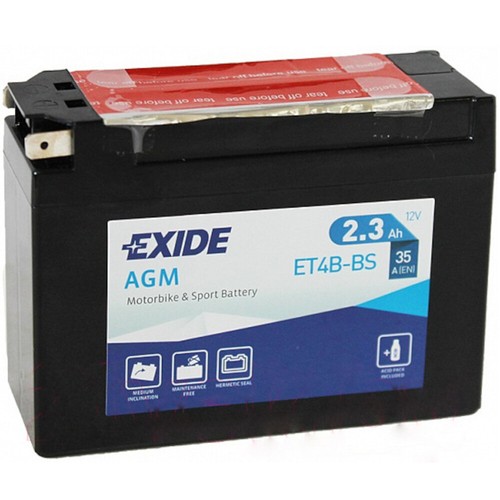 Et4b exide motorcycle - et4b-bs,