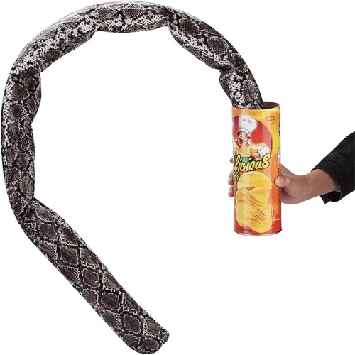 Potato chip snake - chip, gag