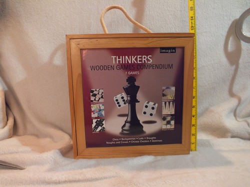 Thinkers wooden games - wooden,