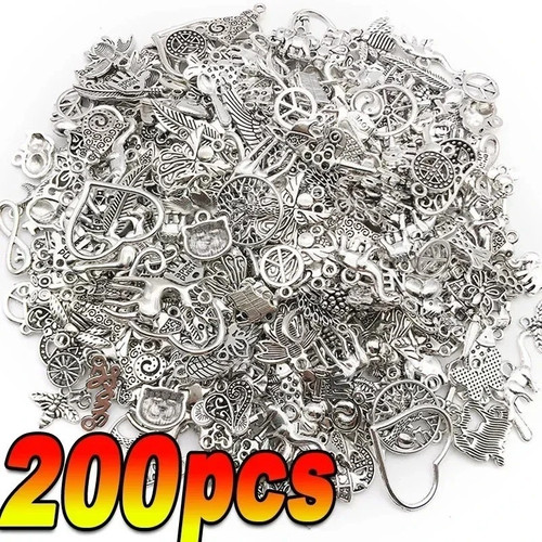 200pcs mixed charms - 200pcs,