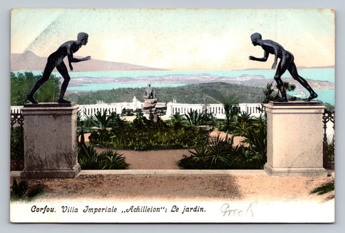 Postcard corfu greece - postcard,