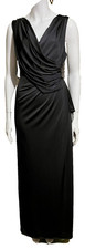 Jenny Packham embellished dark grey evening gown, UK 10, US 6, EU 38
